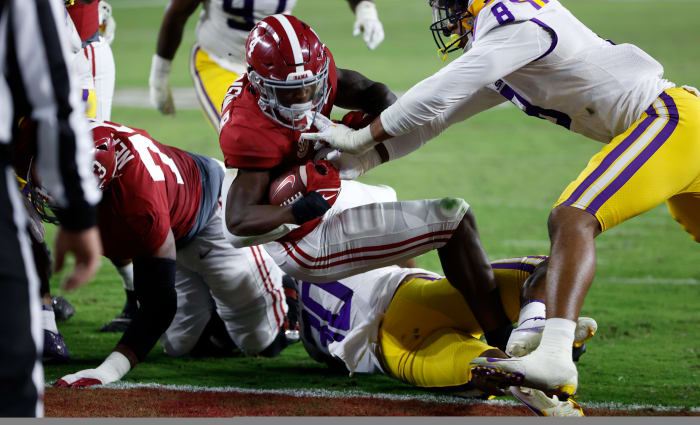 Brian Robinson Jr. vs. LSU